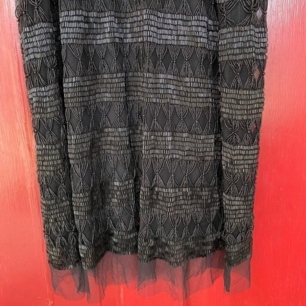St John Couture Beaded Evening Wear Dress 2 New Years - Picture 8 of 11